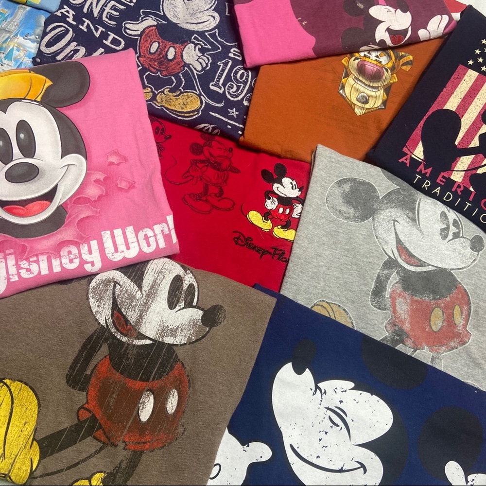 Vintage 15 shirt disney bundle